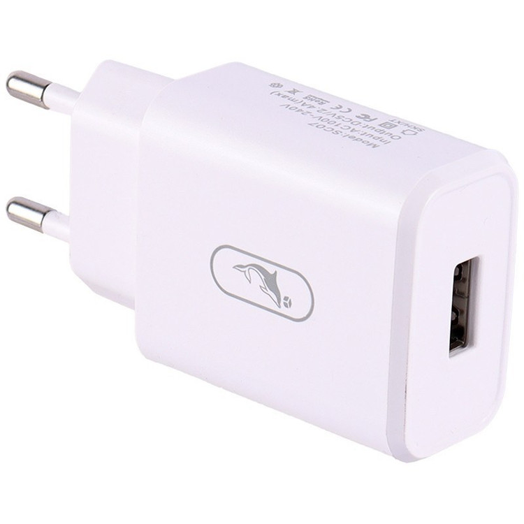 شارژر اسکای دلفین مدل Sky Dolphin SC06 با کابل تایپ سی