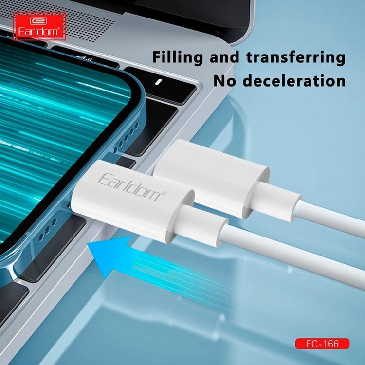 کابل شارژ تایپ سی فست شارژ ارلدام مدل Earldom EC-166C