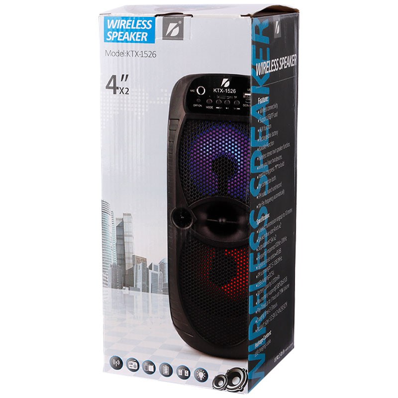 اسپیکر بلوتوثی رم خور و فلش خور KTX-1526