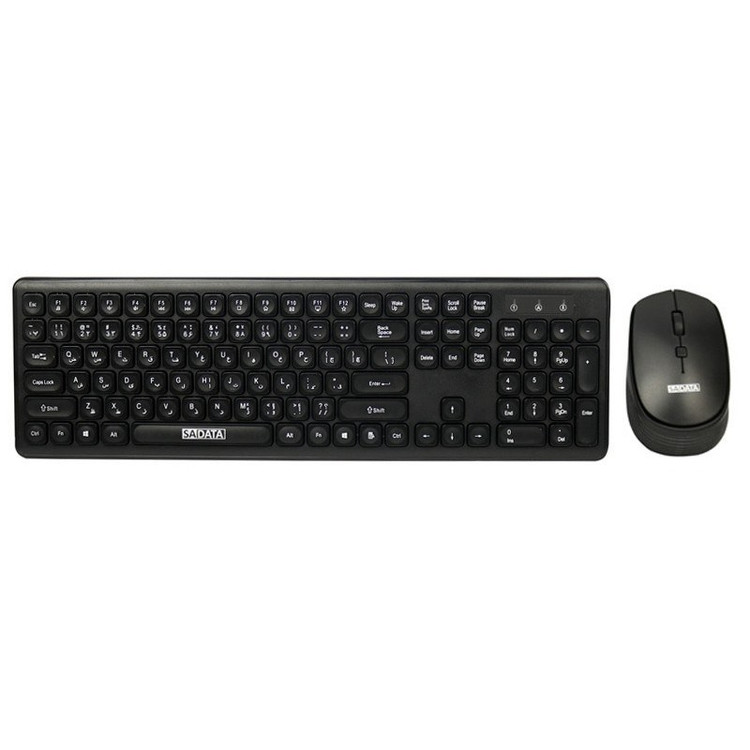 کیبورد و موس بی سیم سادیتا مدل SADATA SKM-3401WL