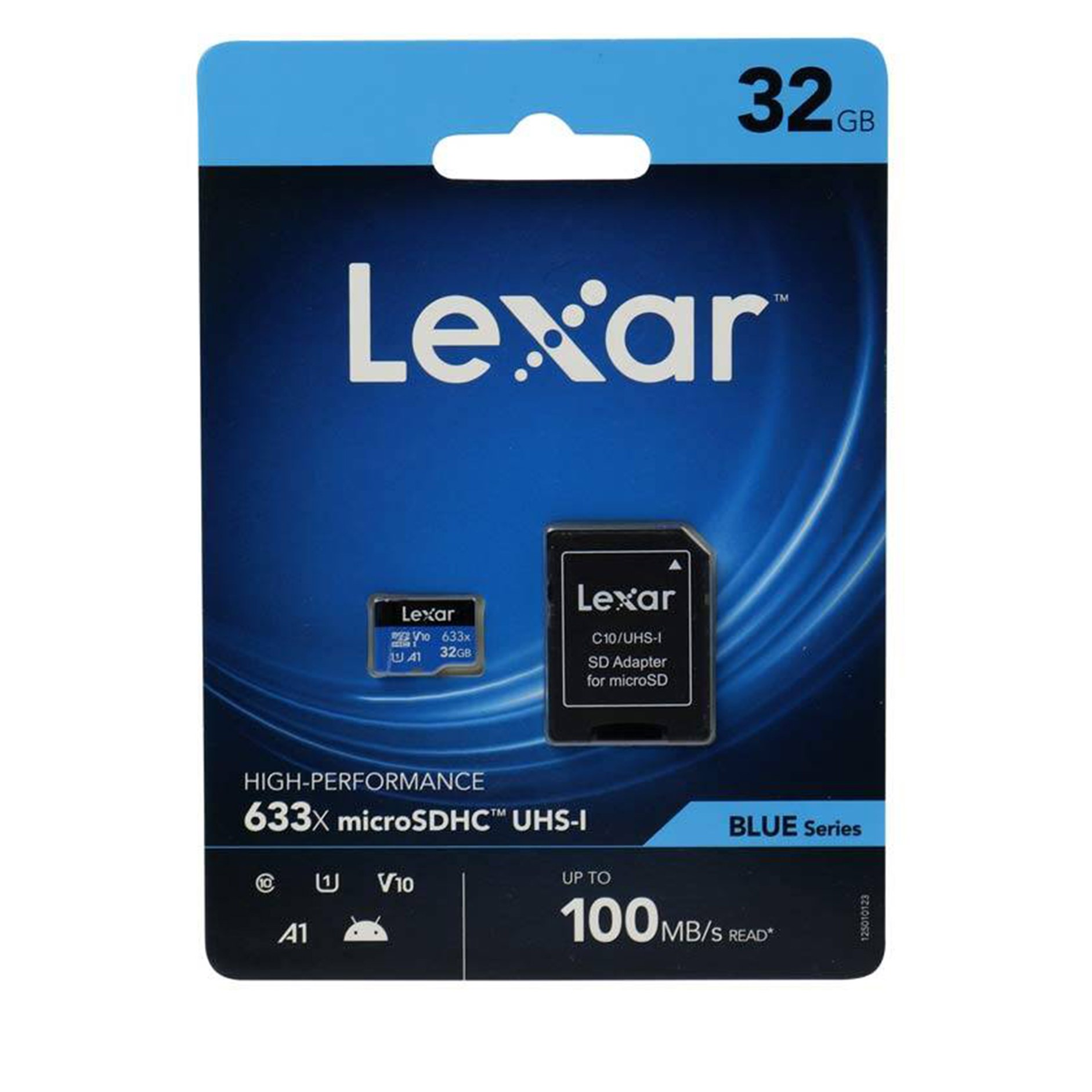کارت حافظه microSDHC لکسار مدل Blue Series ظرفیت 32 گیگابایت