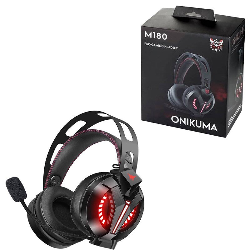 هدست گیمینگ اونیکوما مدل Onikuma Combatwing M180 Pro با گارانتی