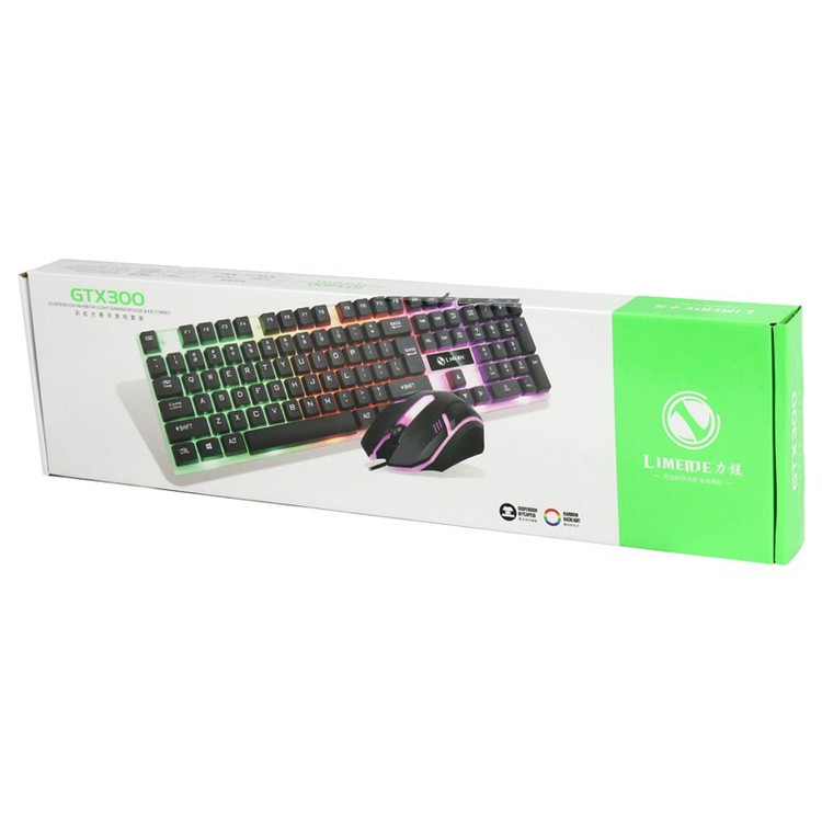 ست گیمینگ موس و کیبورد Limeide GTX300