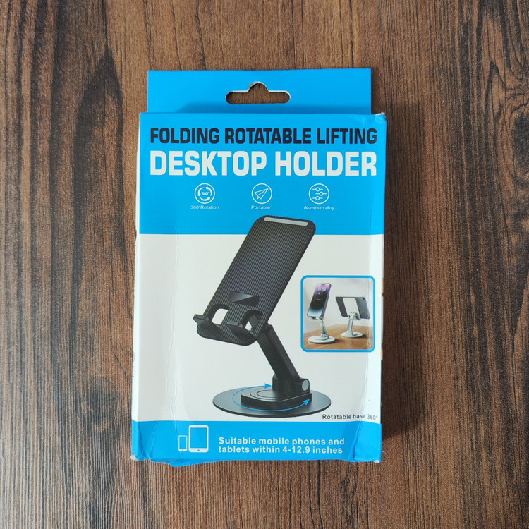 پایه نگهدارنده گوشی موبایل و تبلت مدل Folding Rotatable Lifting