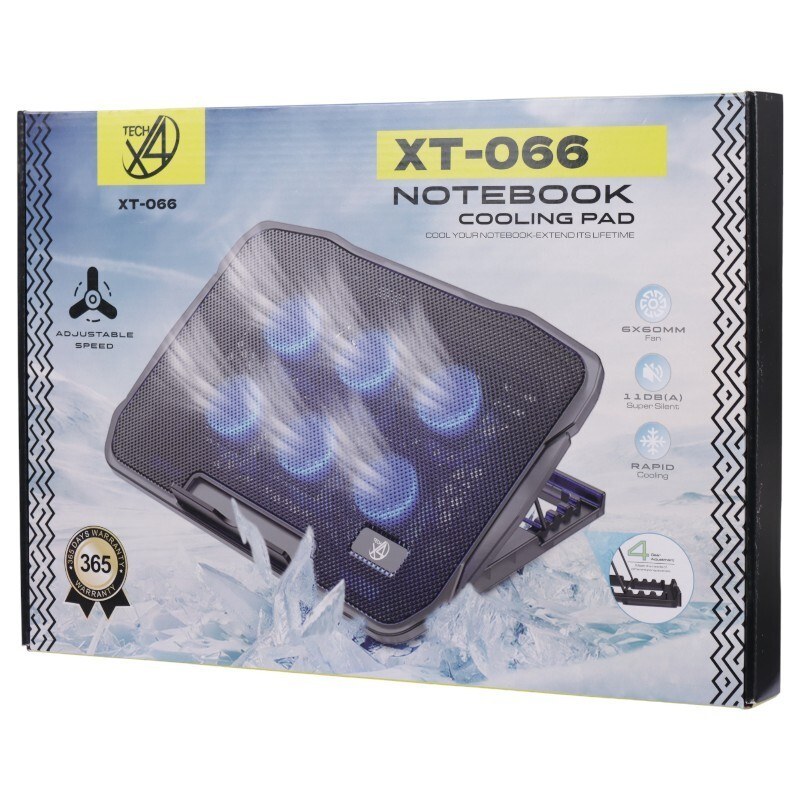 پایه نگهدارنده لپ تاپ کول پد ایکس فورتک مدل X4Tech XT-066
