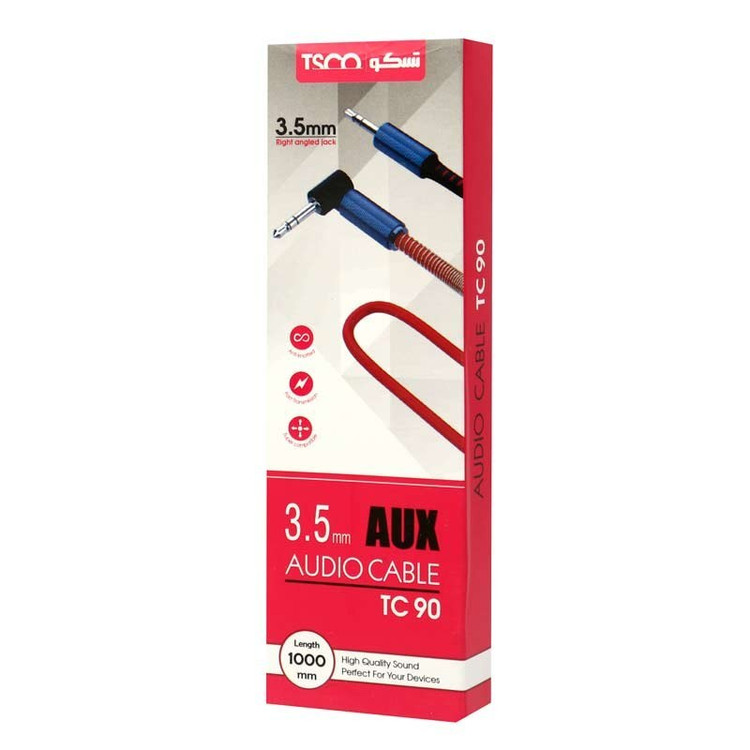 کابل AUX تسکو مدل TSCO TC 90 با گارانتی