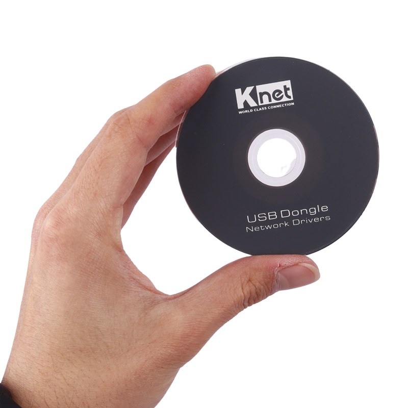 کارت شبکه بی سیم آنتن دار کی نت مدل K-Net 3dbi 300Mbps ( دانگل وای فای ) گارانتی 12 ماهه