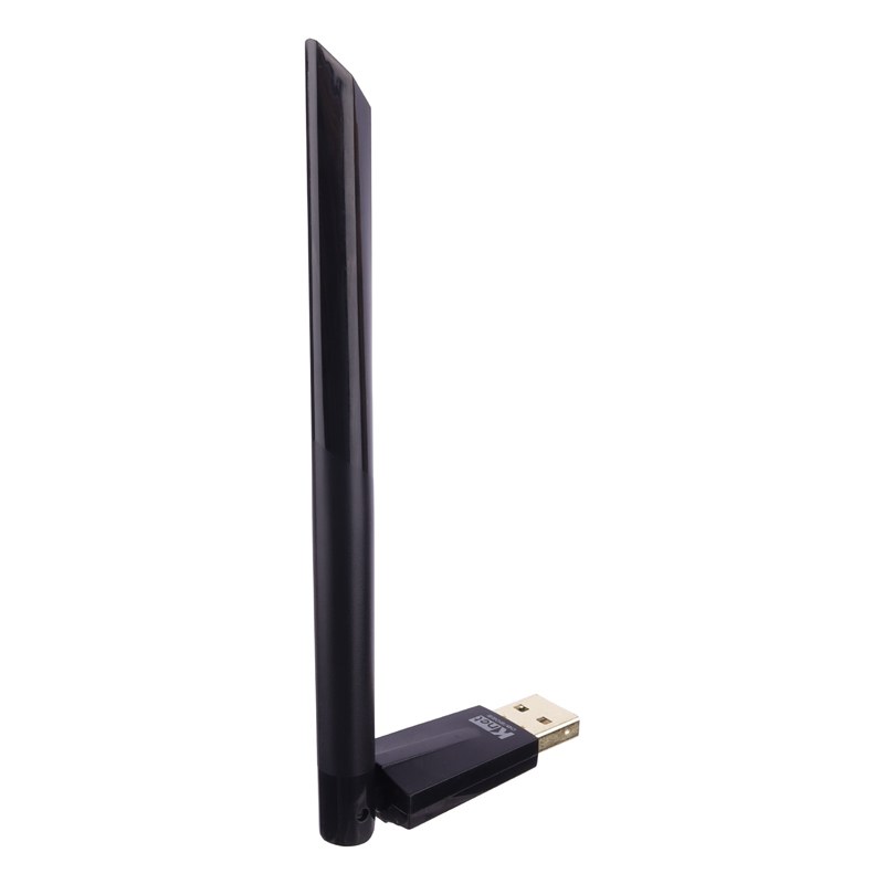 کارت شبکه بی سیم آنتن دار کی نت مدل K-Net 3dbi 300Mbps ( دانگل وای فای ) گارانتی 12 ماهه