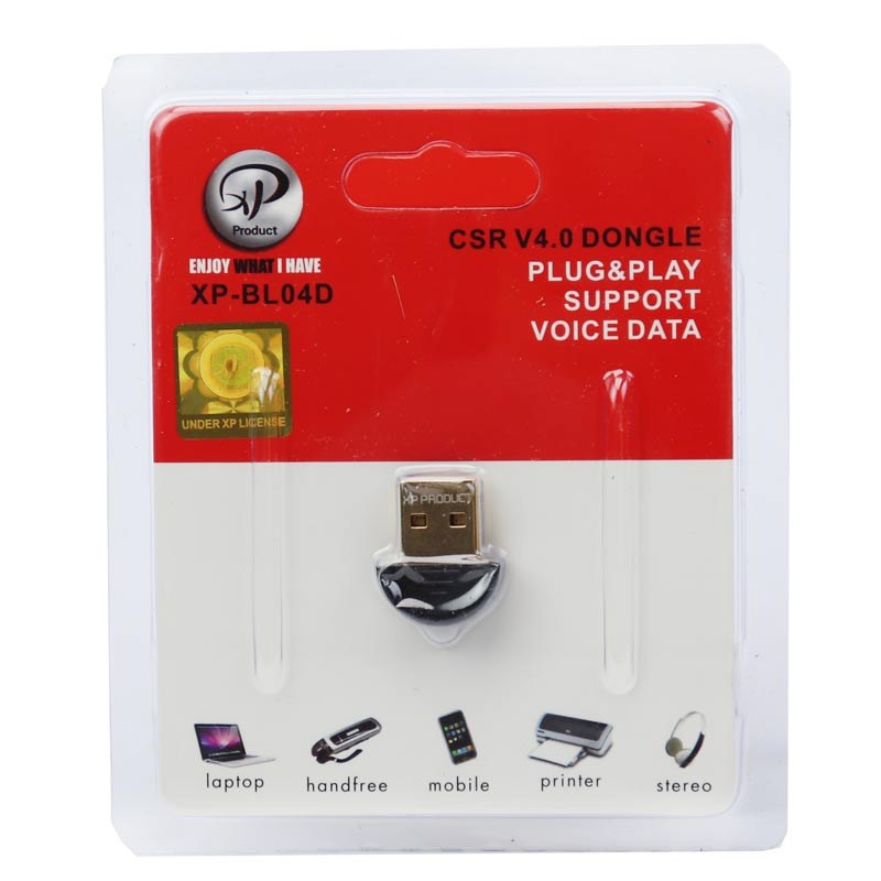 دانگل بلوتوث کامپیوتر ایکس پی پروداکت ورژن 4 مدل XP-Product XP-BL04 v4 USB گارانتی 6 ماهه