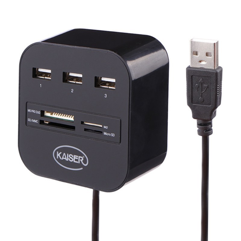 هاب Usb هفت پورت کایزر مدل Kaiser KH-14 USB 2.0