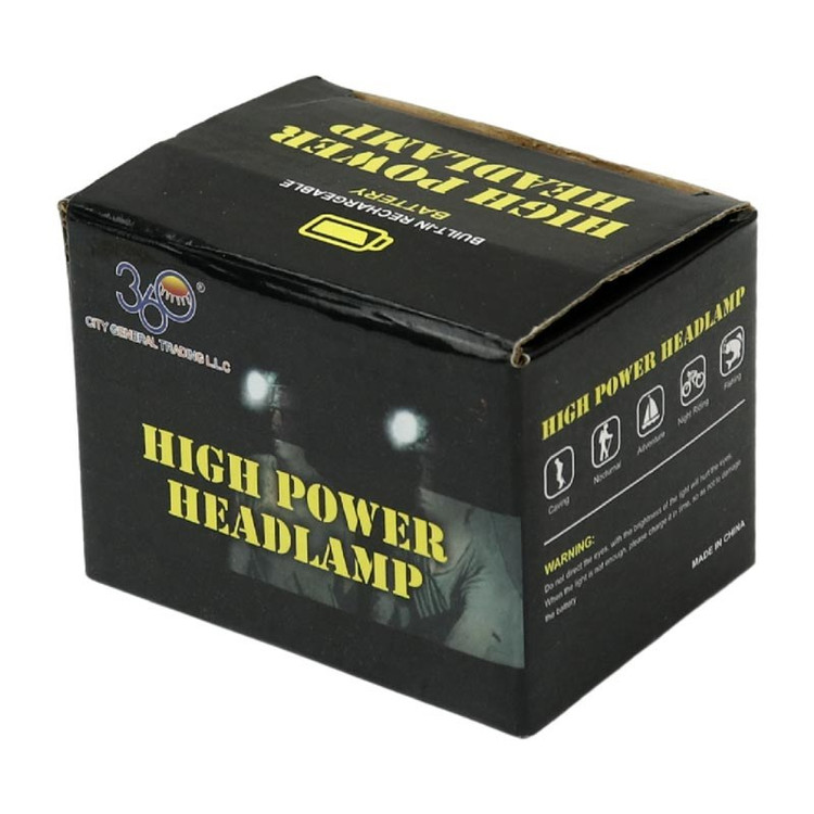 چراغ قوه پیشانی هدلایت شارژی High Power Head Lamp