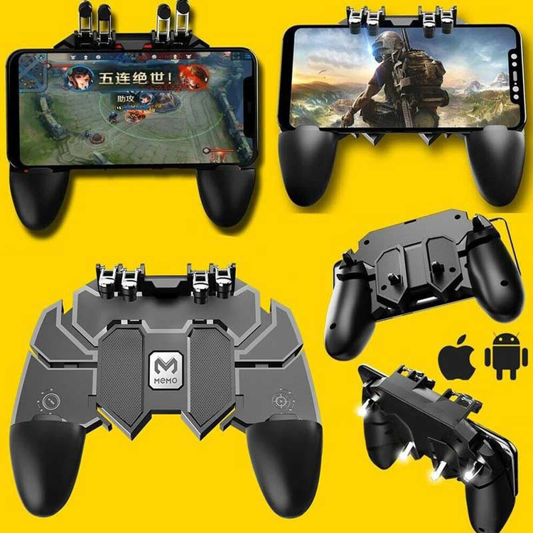 دسته بازی موبایل پابجی مدل Memo PubG AK-66