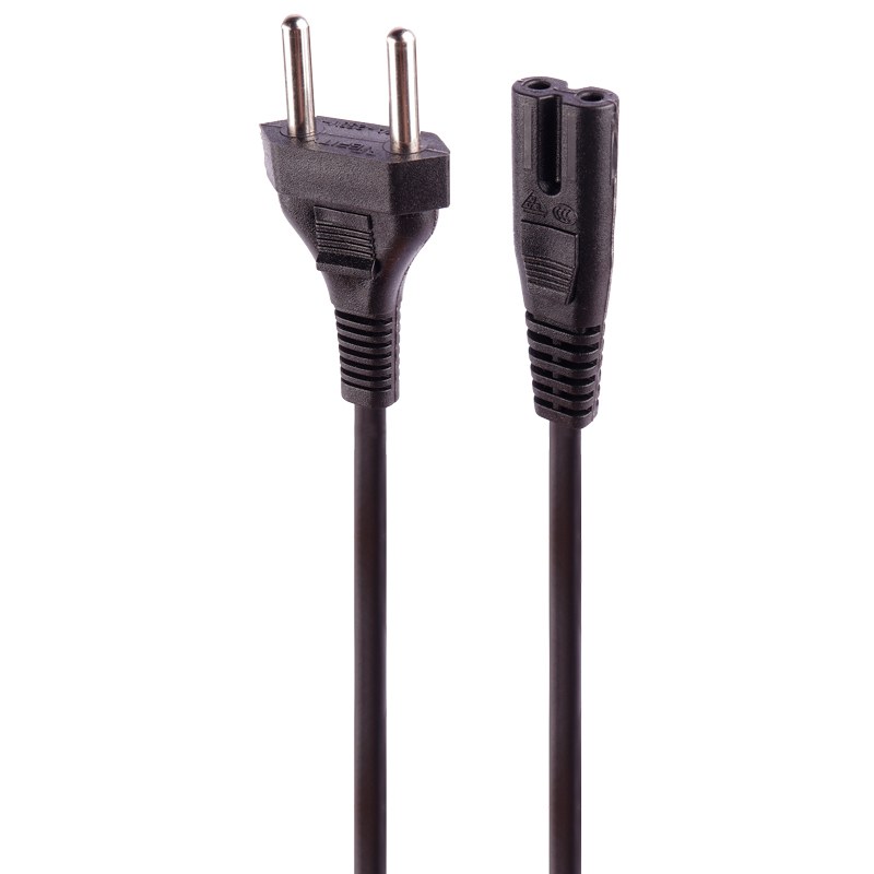 کابل برق لپ تاپ دو پین 1.5 متری وریتی مدل Verity V-PC7111 گارانتی 12 ماهه