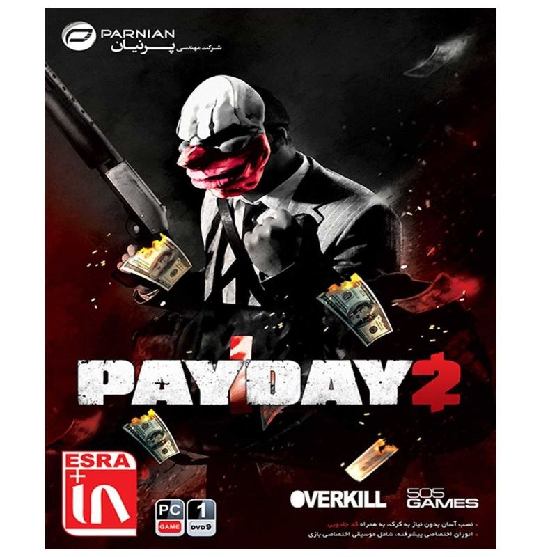 بازی کامپیوتری Payday 2 نشر پرنیان