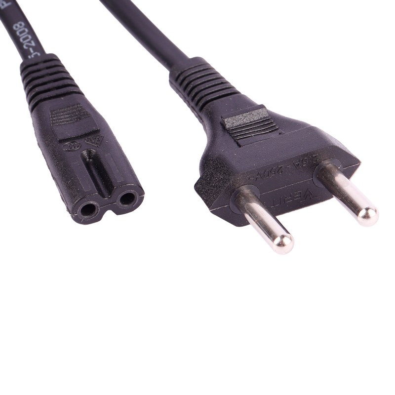 کابل برق لپ تاپ دو پین 1.5 متری وریتی مدل Verity V-PC7111 گارانتی 12 ماهه