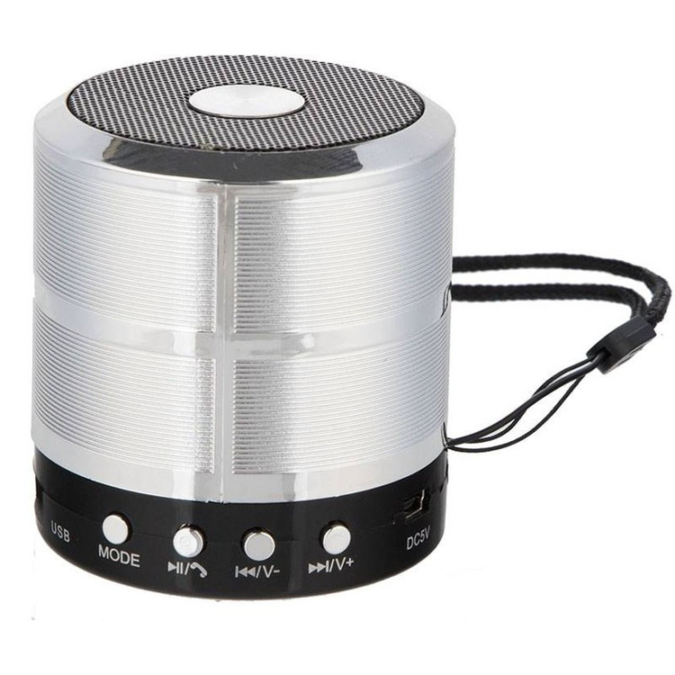 اسپیکر بلوتوثی رم خور و فلش خور WSTER Mini WS-887
