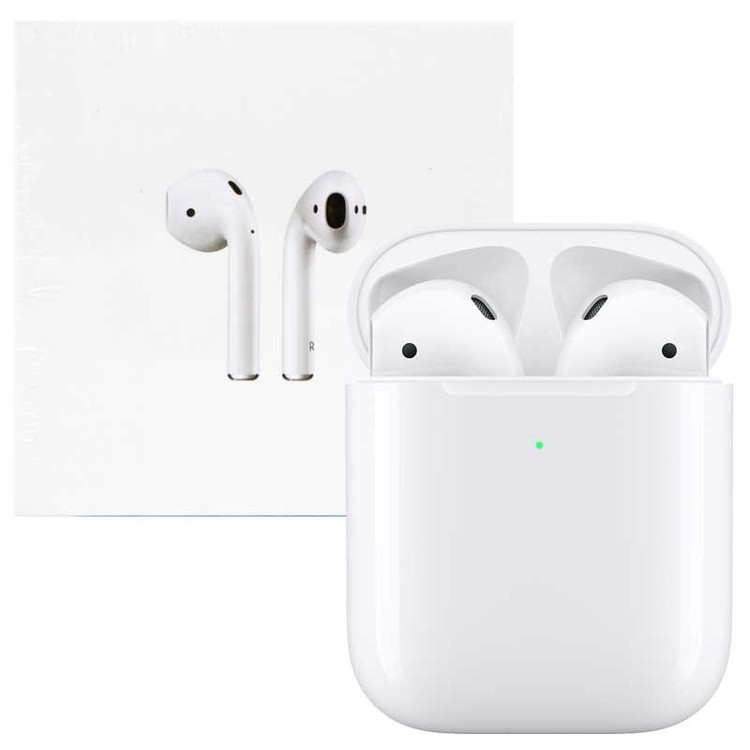ایرپاد های کپی اپل مدل Apple Airpods HighCopy به همراه کاور مشکی ( هدیه )