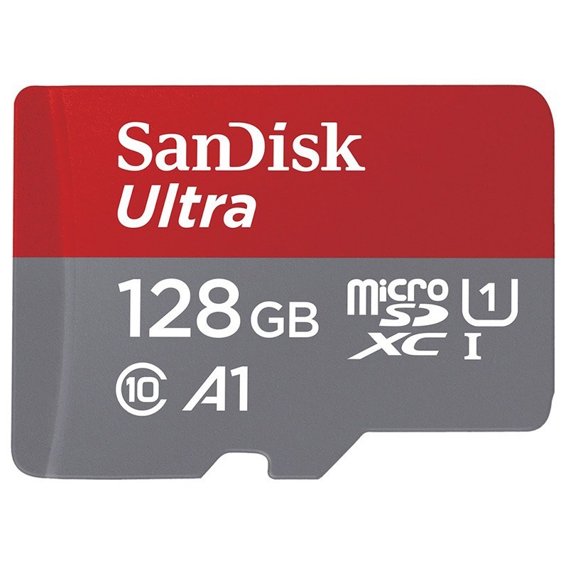 کارت حافظه 128 گیگ سن دیسک مدل SanDisk Ultra U1 A1 C10 140MB با گارانتی