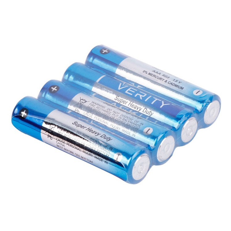 باتری نیم قلمی وریتی مدل Super Heavy Duty بسته 4 عددی