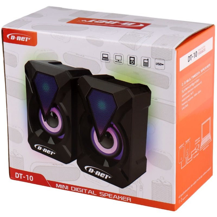 اسپیکر رومیزی دو تکه دی نت مدل D-Net DT-10