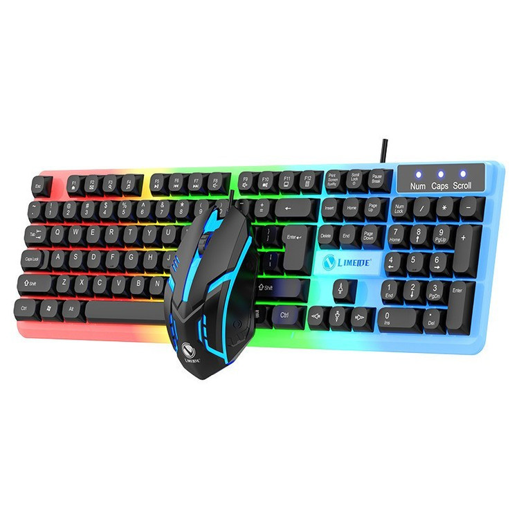 ست گیمینگ موس و کیبورد لایمید مدل Limeide GTX350