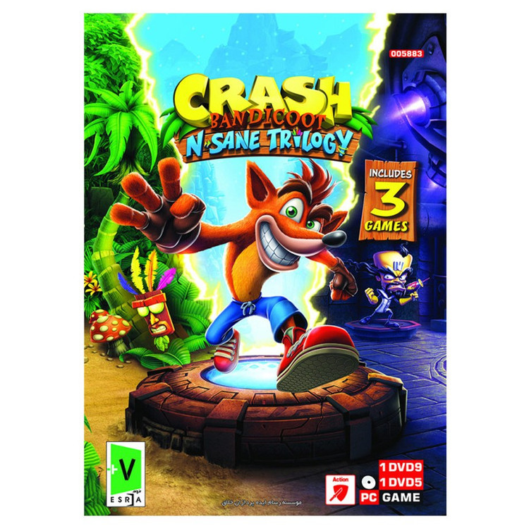 بازی کامپیوتری Crash Bandicoot N Sane Trilogy نشر گردو