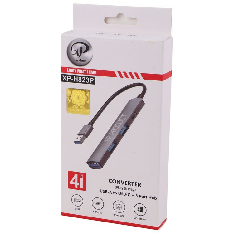 هاب Usb چهار پورت ایکس پی مدل XP Product XP-H823P