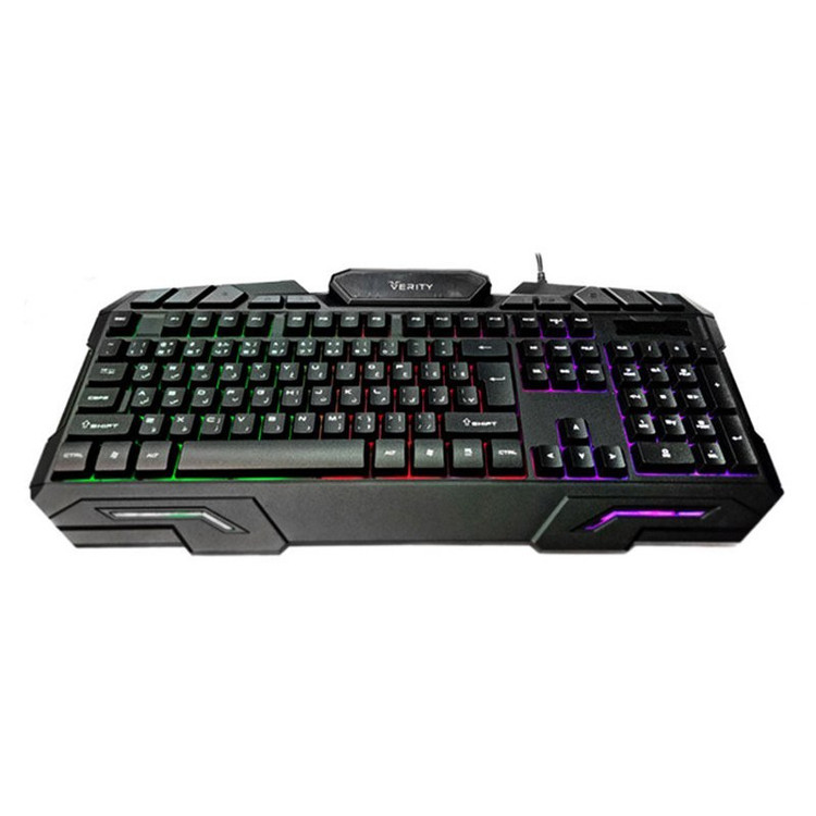 ست موس و کیبورد گیمینگ وریتی مدل Verity V-KB6126GCW با گارانتی 12 ماهه