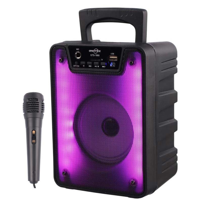 اسپیکر بلوتوثی رم خور و فلش خور Greatnice GTS-1868 به همراه میکروفون