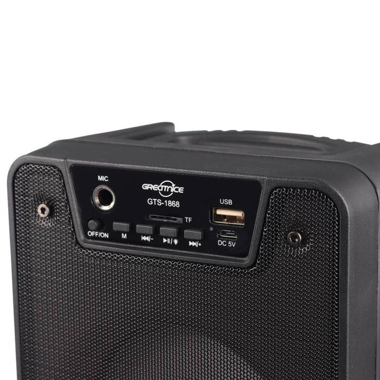 اسپیکر بلوتوثی رم خور و فلش خور Greatnice GTS-1868 به همراه میکروفون