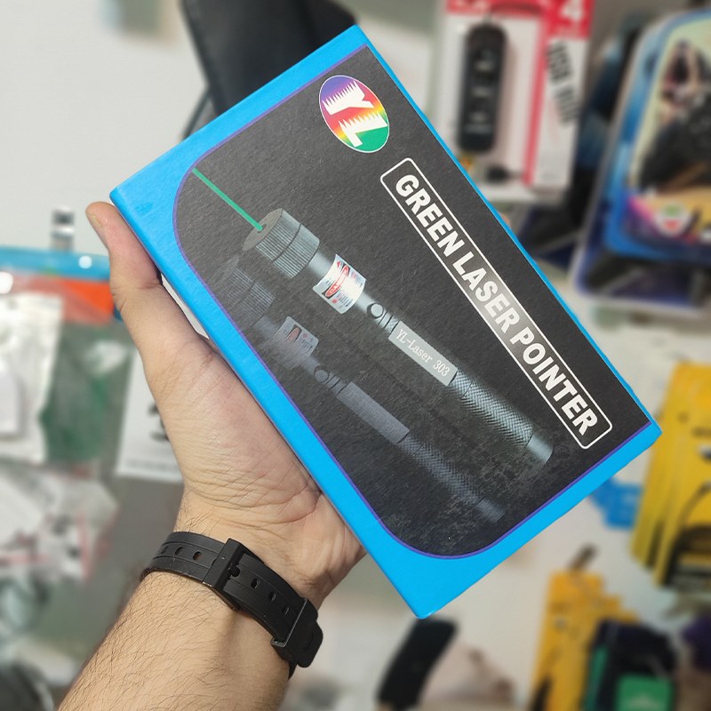 لیزر پوینتر Green YL Laser-303 با شارژر