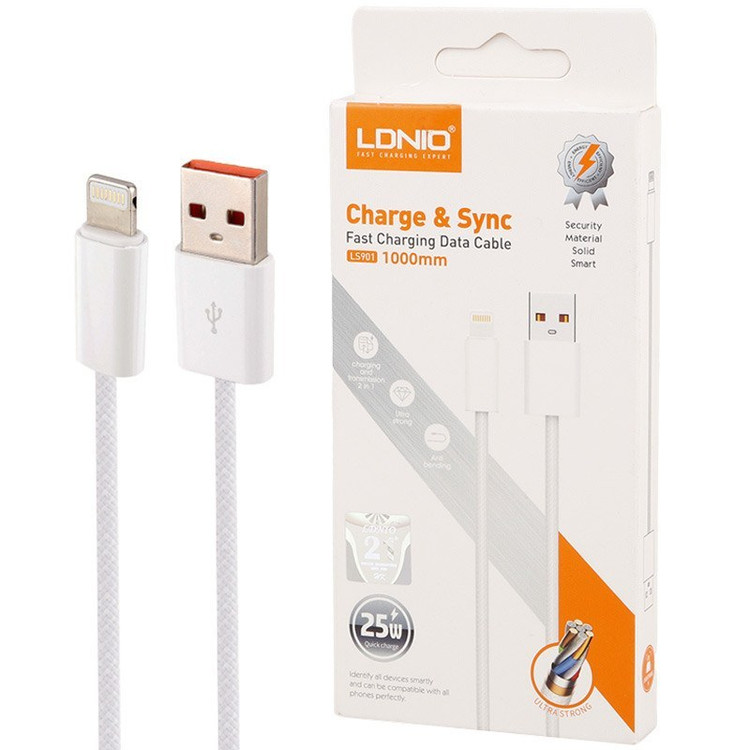 کابل شارژ فست آیفون الدینیو مدل Ldnio LS901