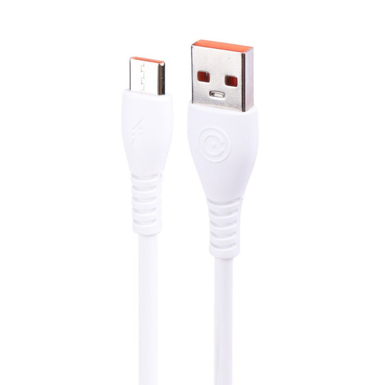 کابل تایپ سی فست شارژ کازا مدل Caza X01 2.4A 86cm