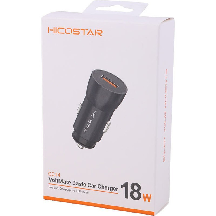 شارژر فندکی فست شارژ هایکو استار مدل Hicostar HS-CC14