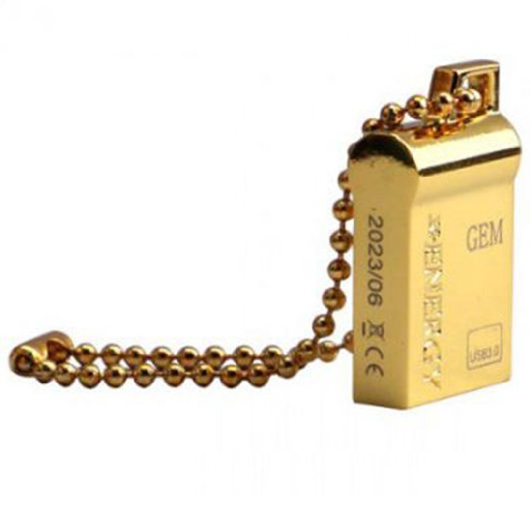 فلش 64 گیگ ایکس انرژی مدل USB2.0 Gem به همراه بند فلزی گارانتی مادام العمر