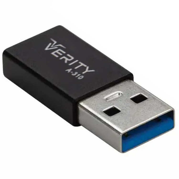 تبدیل تایپ سی به USB وریتی مدل Verity A310 Type-C To USB گارانتی یک ساله