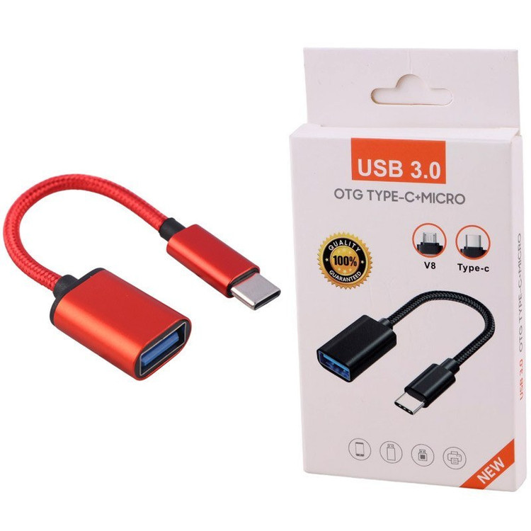 تبدیل otg تایپ سی مدل OTG USB 3.0 To Type-C