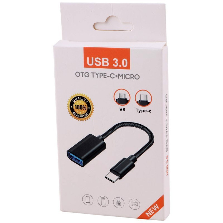 تبدیل otg تایپ سی مدل OTG USB 3.0 To Type-C