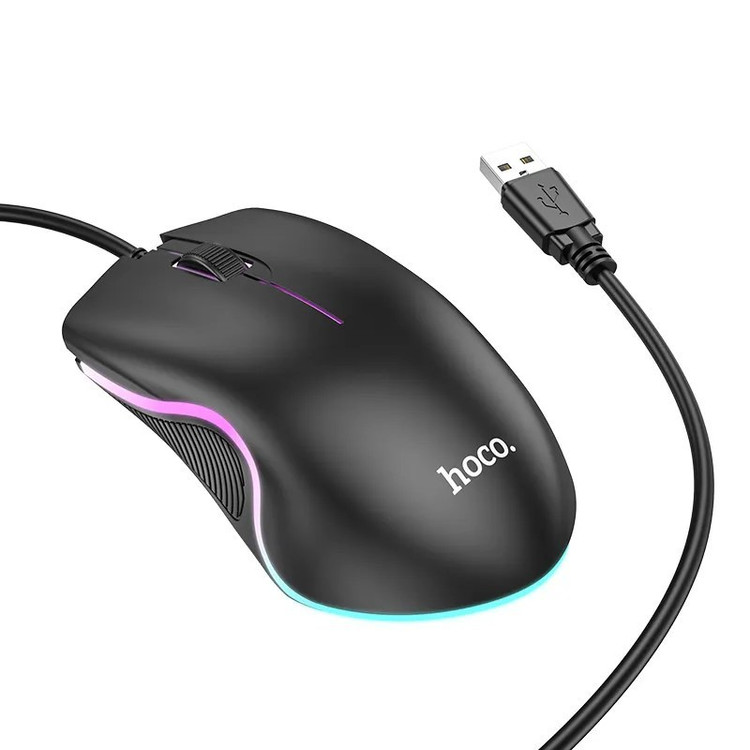 موس گیمینگ هوکو RGB دار مدل HOCO GM19 با گارانتی