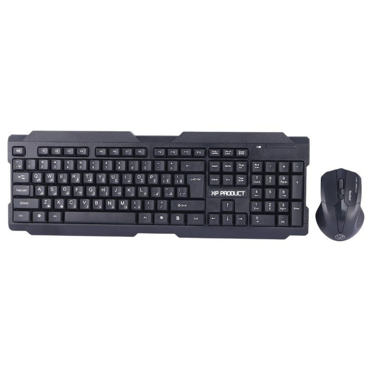 کیبورد و موس بی سیم ایکس پی مدل XP-W5800N با گارانتی