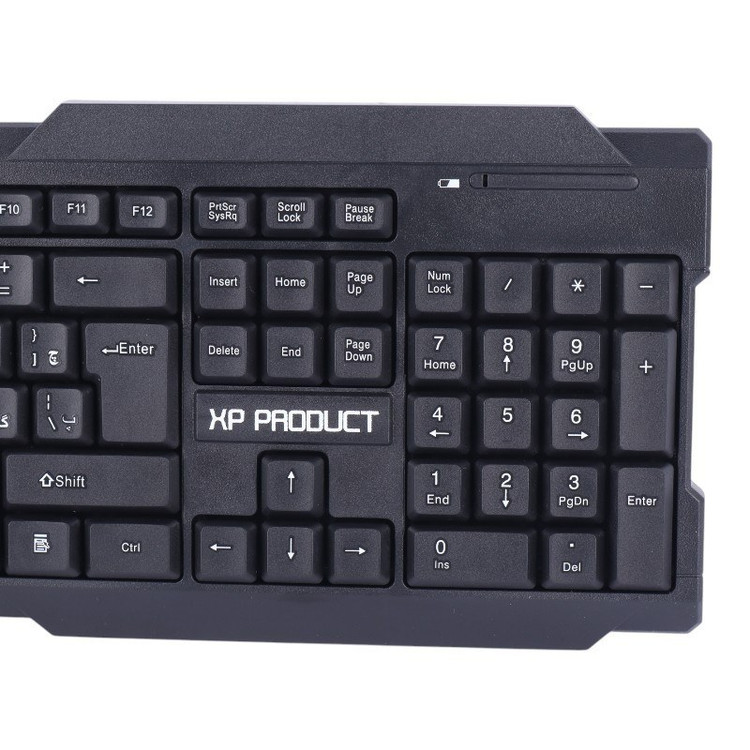 کیبورد و موس بی سیم ایکس پی مدل XP-W5800N با گارانتی