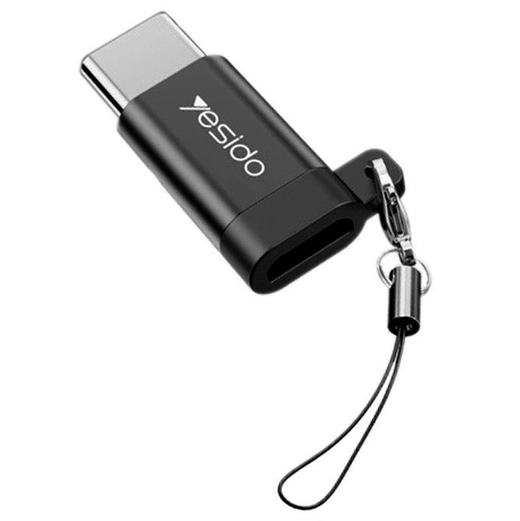 تبدیل میکرو به تایپ سی یسیدو مدل Yesido GS04 MicroUSB To Type-C