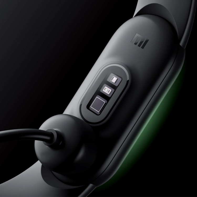 دستبند هوشمند شیائومی مدل Xiaomi Mi Band 6 گلوبال به همراه گلس هدیه