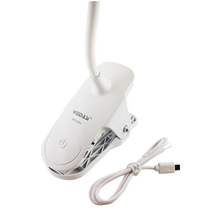 چراغ مطالعه شارژی ویداسی مدل Weidasi WD-6051