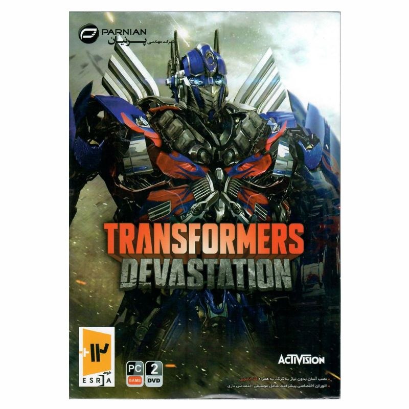 بازی کامپیوتری Transformers Devastation نشر پرنیان