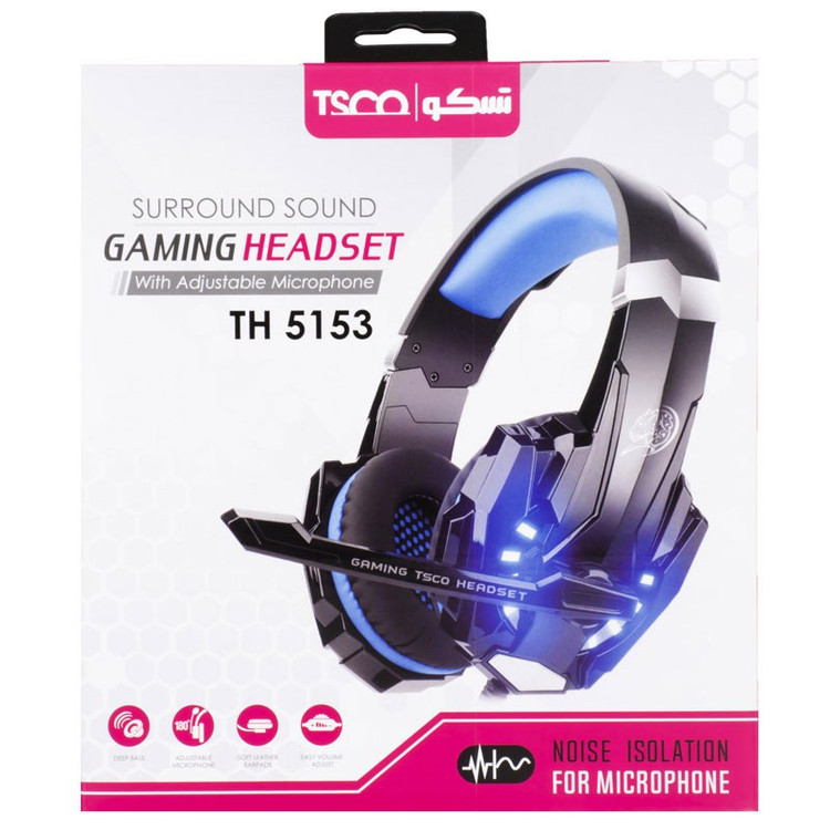 هدست گیمینگ تسکو مدل TSCO TH 5153
