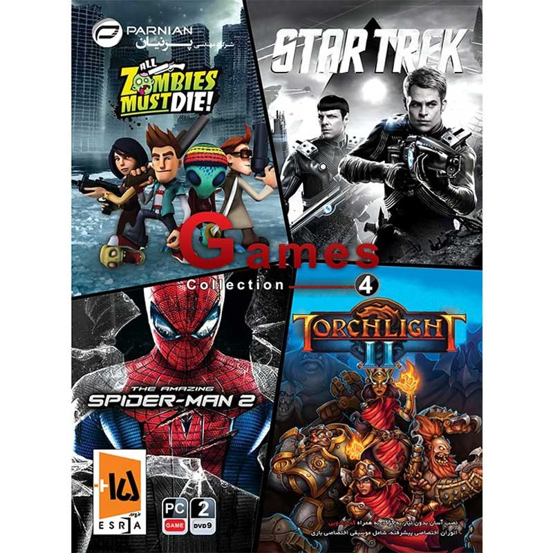 مجموعه بازی Games Collection 4 نشر پرنیان