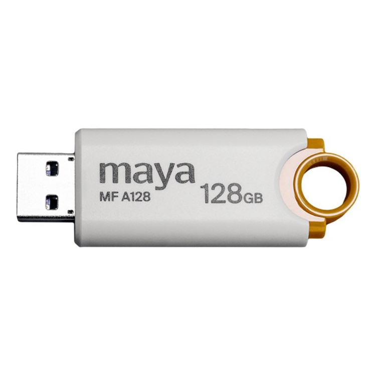 فلش 128 گیگ USB3 مایا مدل Maya MF A128 گارانتی ماتریس