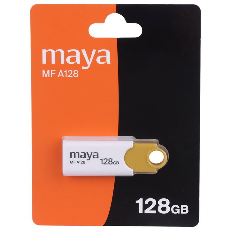 فلش 128 گیگ USB3 مایا مدل Maya MF A128 گارانتی ماتریس