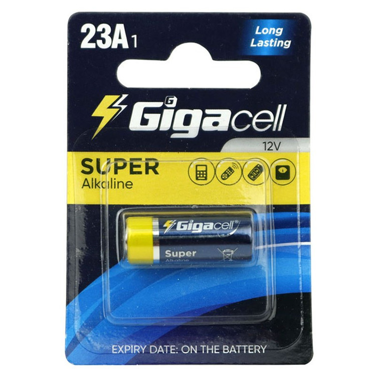 باتری ریموت کنترل گیگاسل مدل Gigacell Super Alkaline 12V 23A